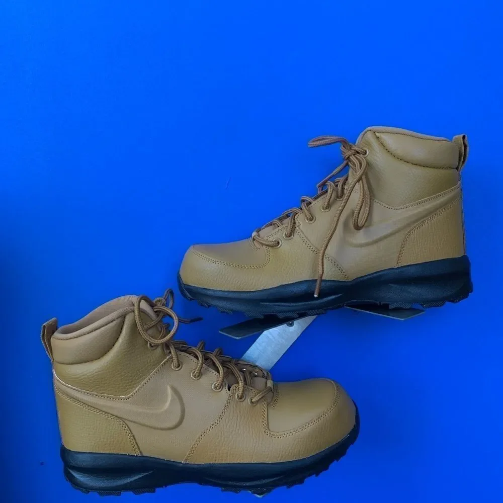 Grade School Nike Manoa LTR Wheat/Black (BQ5372 700)